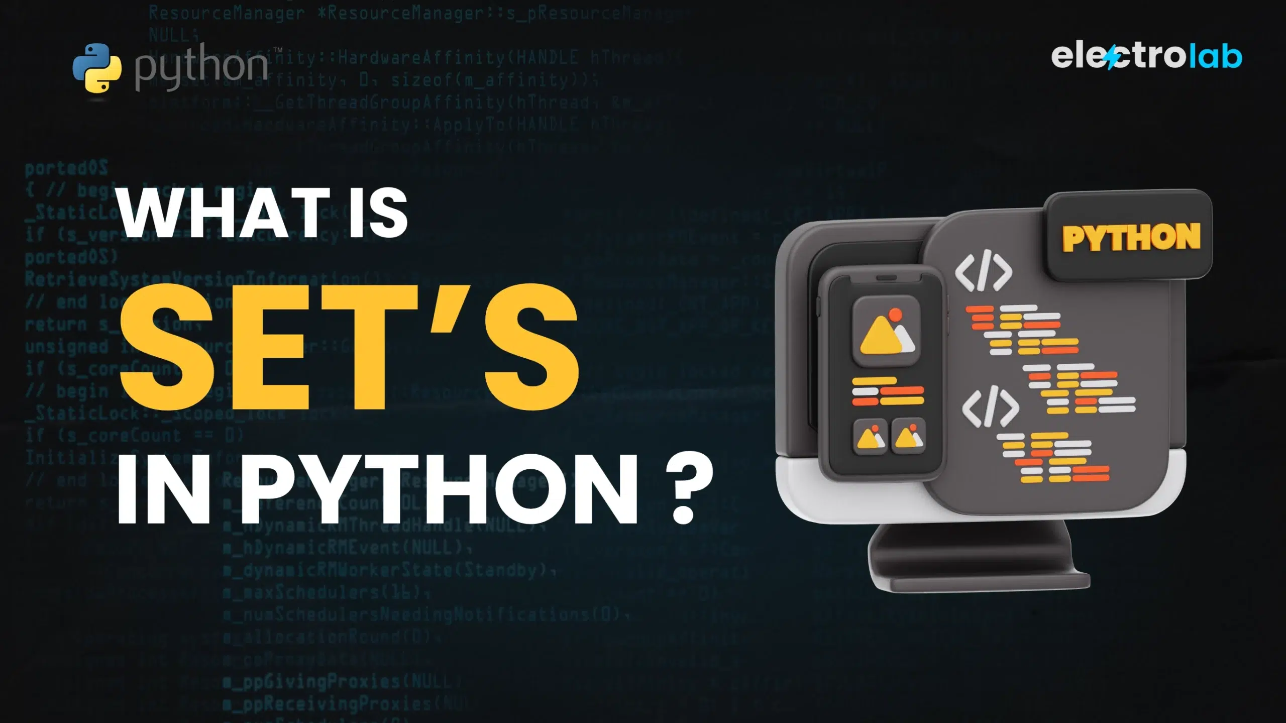 Day 14 – Master Sets in Python – Basics & Operations | 60 Days Python Crash Course | ElectroLab 2 Sets in Python – Basics & Operations